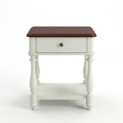 Classic wooden bedside tables bedroom country-style furniture side tables