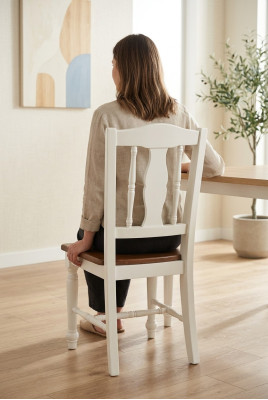 Solid wood furniture chair set dining room design 1 chair new chairs country house armchair