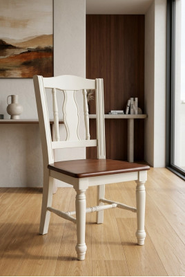 Solid wood furniture chair set dining room design 1 chair new chairs country house armchair