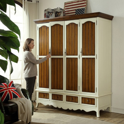 Multipurpose wardrobe bedroom shelves 198cm shelf cabinets wooden wardrobe
