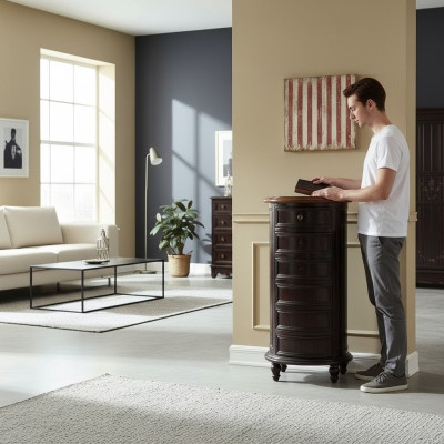 Designer chest of drawers chest of drawers wardrobe designer wardrobe shelf round