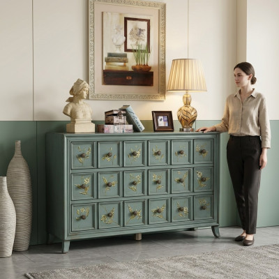 Pharmacy cabinet shelf chest of drawers sideboard dressers shelves drawers