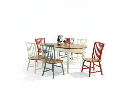Display dining table 6x dining room set chair ensemble table group 8-piece set sideboard