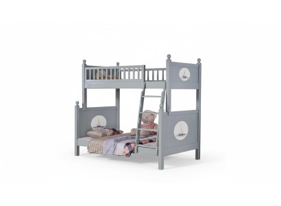 Elegant kids room bed, bunk bed, luxury youth bed, high loft beds