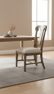 Solid wood chair dining chair designer textile chair chairs dining chairs new