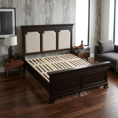Design double bed leather bed beds bed wood upholstery bedroom marriage 180x200