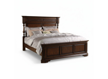 Wood bed double bed solid wood bedroom hotel 180x200cm new beds new