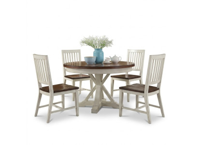 Classic design round table wooden tables 122x77cm dining room round
