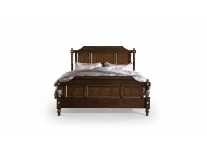 Designer bed, classic wood hotel beds, double sleeping room, luxury 180x200, new