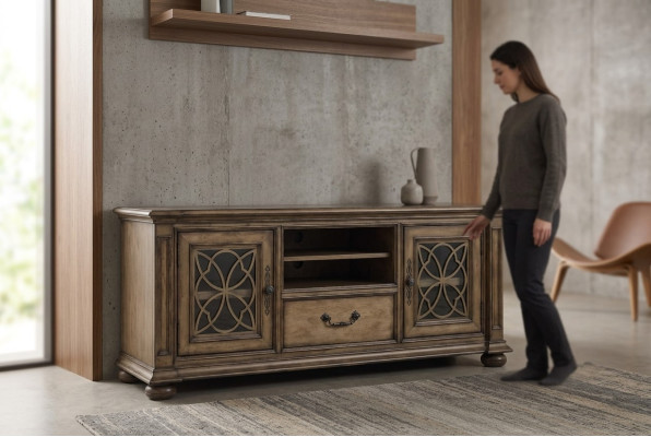 Sideboard dresser drawer display cabinet living room wood buffet cabinet sideboard new