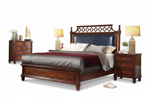 Designer Italian furniture bed double bedroom 180x200cm new beds leather