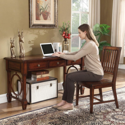 2-piece desk set office furniture table wood design furniture cabinet computer