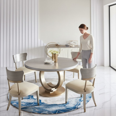 Dining chair room set seat modern suite 4x chairs upholstery backrest design