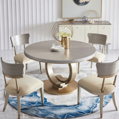 Dining chair room set seat modern suite 4x chairs upholstery backrest design