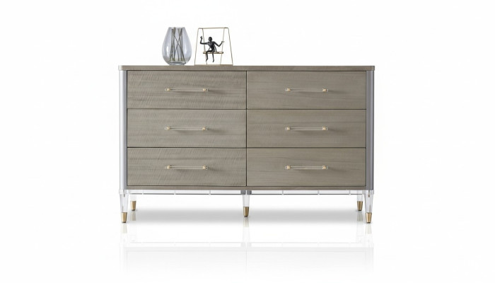 Design dresser with 6 drawers sideboard lowboard cabinet sideboard