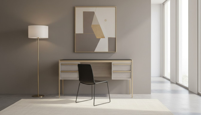 Office desk, writing desk, tables, computer table, office furnishings, secretary desk.