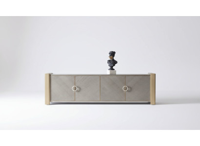 Dresser Designer Side Low Board Cabinet Decor Living Room Shelf