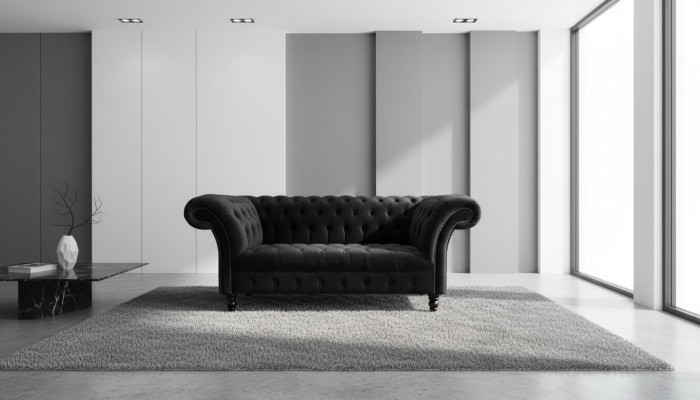 Chesterfield two-seater sofa 2-seater classic new couches sofas upholstery new