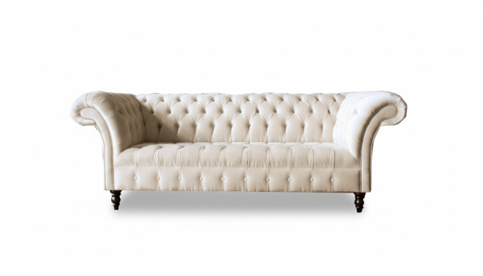 Chesterfield 3-Seater New Upholstered Seat Couch Sofa Set Large Couches