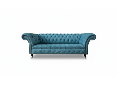 Chesterfield Couch Sofa Upholstery 3 Seater Decor Couches Seating Set Sofas