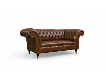 Chesterfield Sofa 2 Seater Upholstered Designer Couches Sofa Set #325 New
