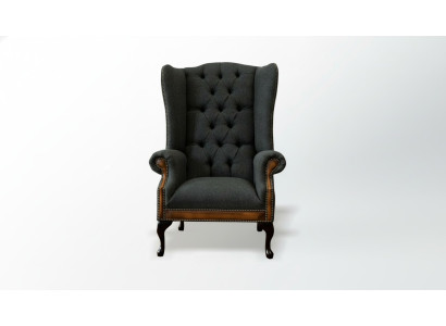 Chair 1x Living Room Upholstered Chair TV Lounge Textile Seat Armchair