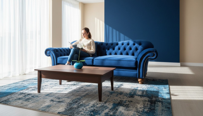 xxl Big Sofa Couch Chesterfield 240cm Upholstered Sofas 4-Seater Leather