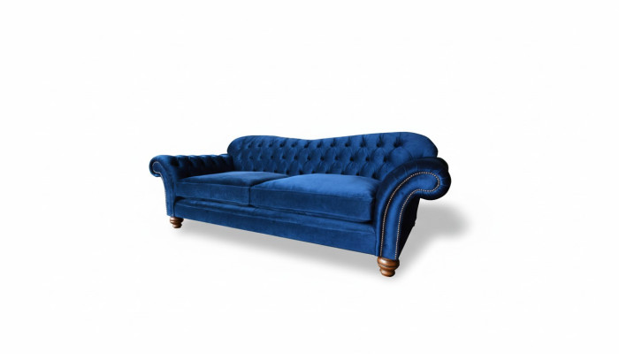 xxl Big Sofa Couch Chesterfield 240cm Upholstered Sofas 4-Seater Leather
