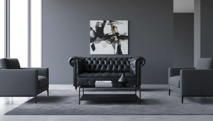 Chesterfield Upholstered Couch Leather Couches Sofa Suite Two-Seater Sofas Velvet New