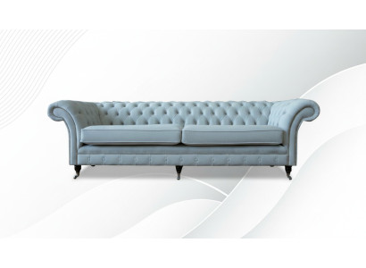 Upholstered Sofas Design Luxury Couch Sofa 4-Seater Fabric Sofas Four-Seater Velvet New