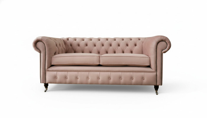Design upholstered seating couch 3-seater sofa Chesterfield sofas couches fabric material