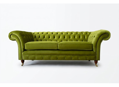 Sofa 3-seater living area sofas upholstered set textile fabric three-seater new