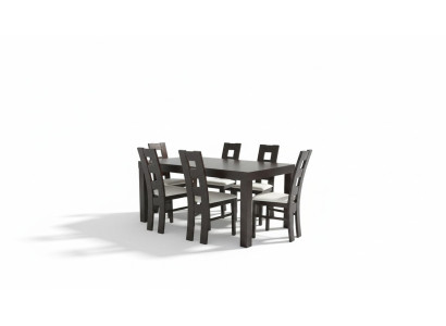 Classic dining room furniture dining set armchair table group 7-piece set classic