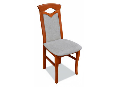 Upholstered chair armchair royal classic chairs upholstery backrest seat wood new!