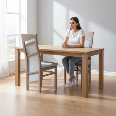 Solid wood chair dining room chair designer textile chair chairs dining chairs K61!