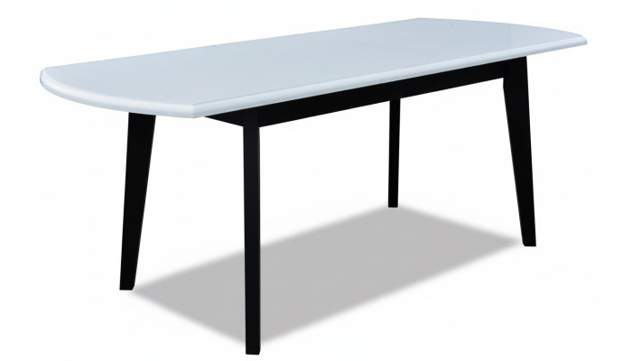 Tables Design Table Wooden Table Dining Room Luxury Furniture White Black 80x160/200 cm