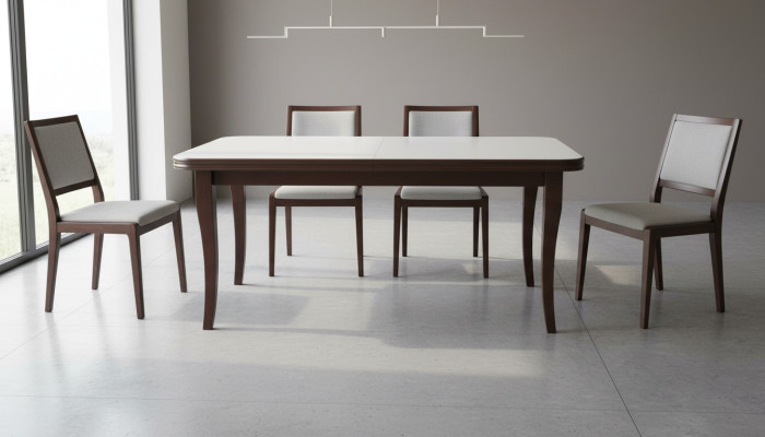 Designer luxury dining table conference tables luxury furniture dining room wood 90x160/200
