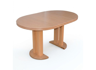 Dining table design wood conference table meeting table 90x90 cm extendable to 90x240 cm