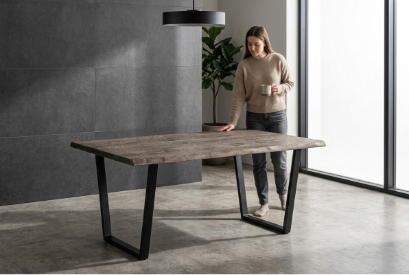 Couch table wood sofa rectangular designer tables Italian side table 110x70cm