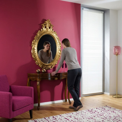 Classic Designer Luxury Mirror Wall Mirror Baroque Rococo 88x133cm Wood Frame New