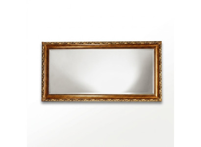 Mirror Real Wood Handmade Wooden Frame Wall Mirror Wood Frame 181x91 Baroque