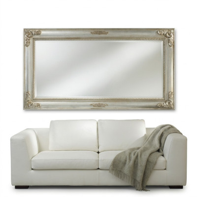 Wall mirror antique mirror baroque antique wood 187x97 hanging mirror furniture frame