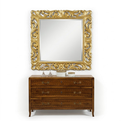 Design Large Wall Mirror Mirror Antique Vintage Classic Wall Baroque Rococo New