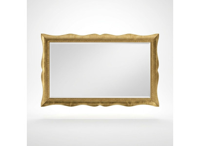 Mirror wall glass XXL gold large 181x91 frame wood hanging mirror Baroque Rococo