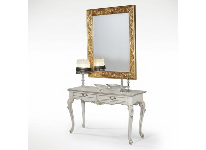 Mirror Italian Design Furniture Floor Mirror Sideboard 93x183cm Baroque Rococo
