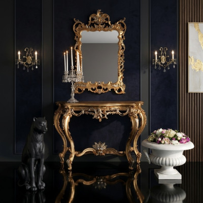 Makeup table console dresser tables table consoles secretary mirror