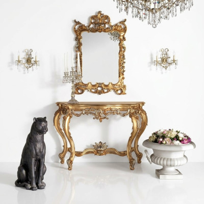 Makeup table console dresser tables table consoles secretary mirror