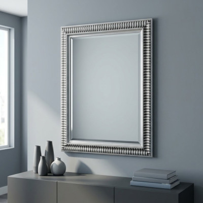 Mirror wood frame large wall mirror classic designer Baroque antique SP 7280