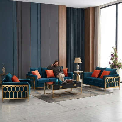 Sofa set 3+2+1 seater relax set design sofas upholstered couches leather