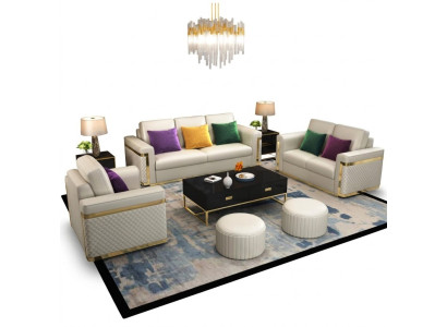 Sofa set 3+1 seater sofas couch upholstery set classic couches